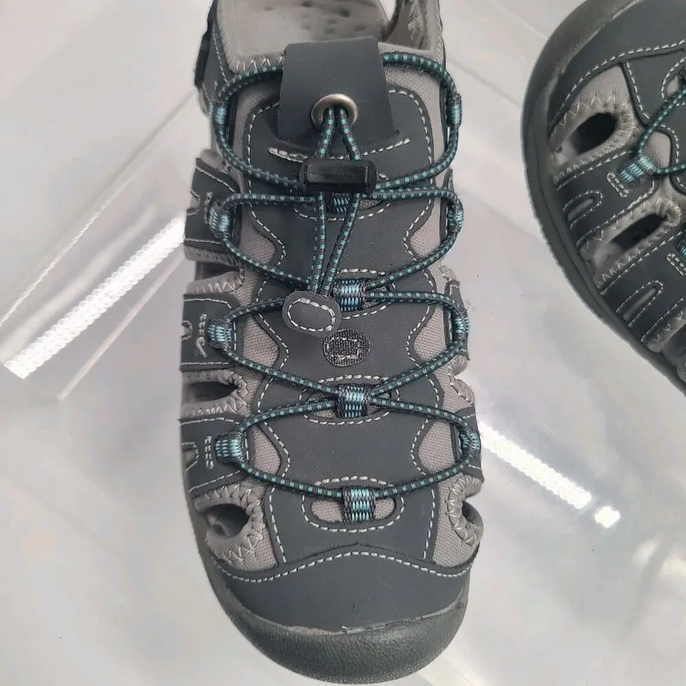 Khombu Crystal Grey River / Hiker Sandals Water Ready Size Women's 8M